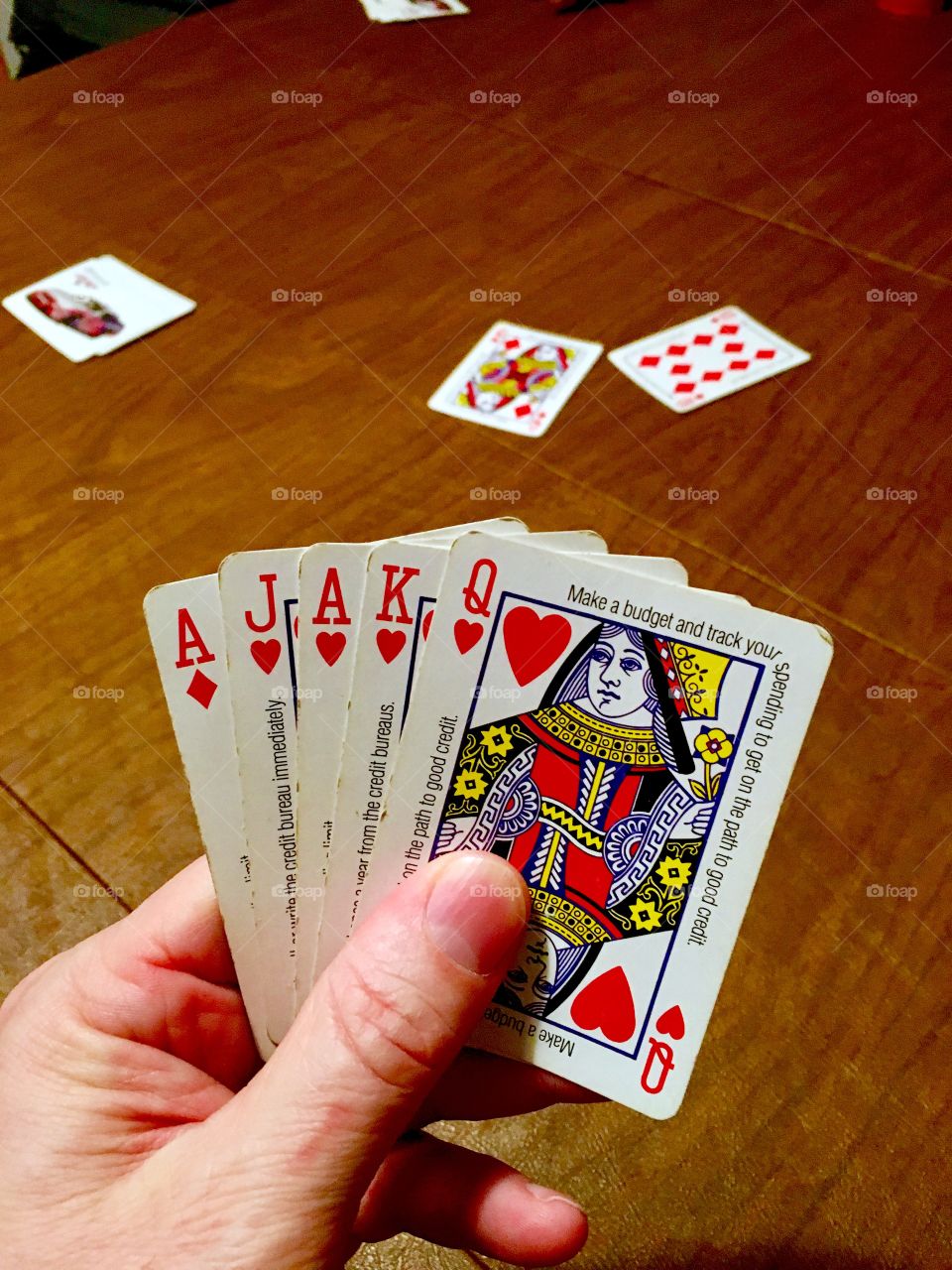 Great Euchre hand