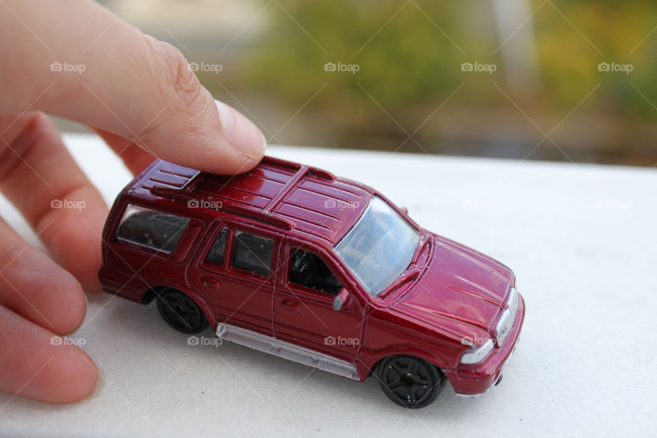 This is my baby girl miniature car . What a good way to show macro shots . 