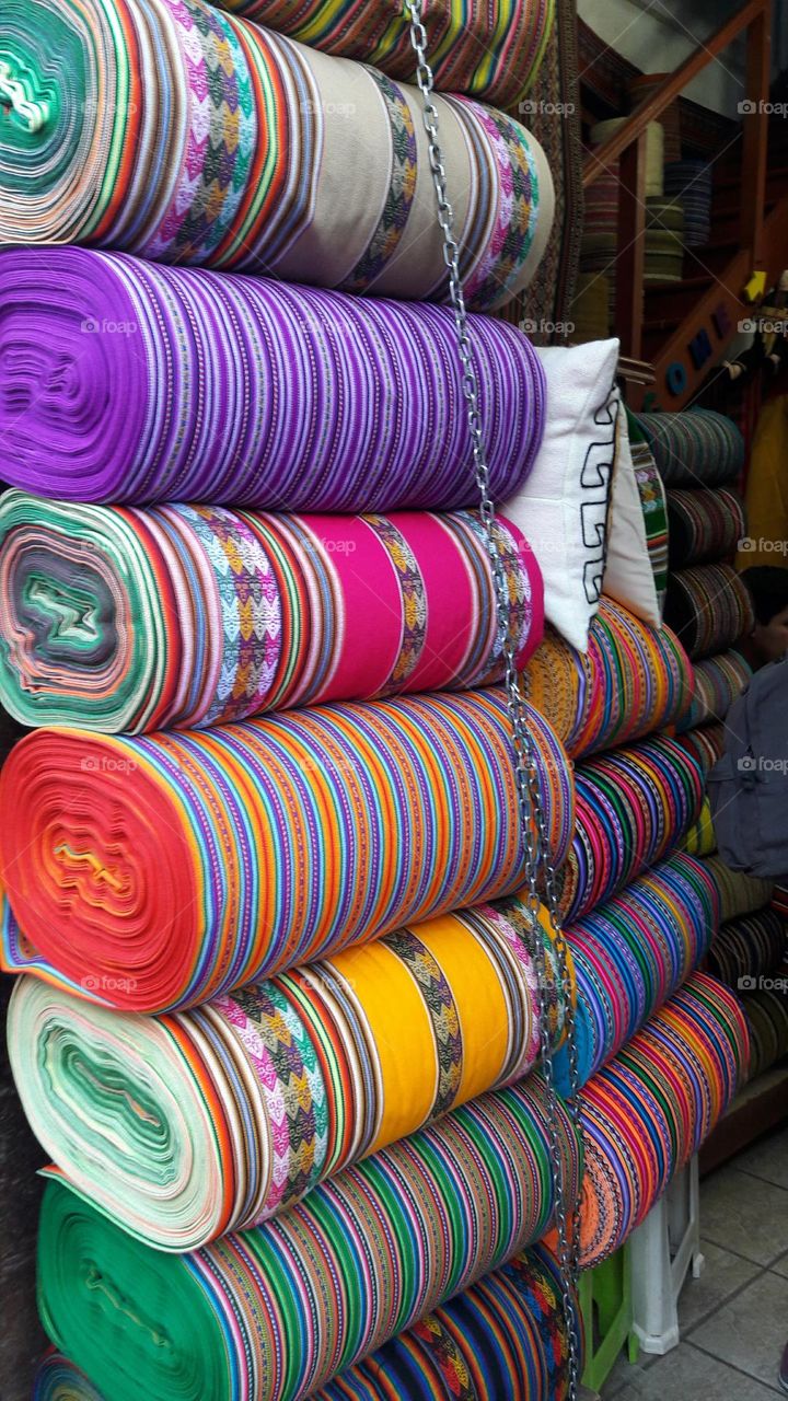 Colored fabrics