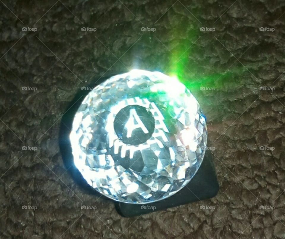 "A" Crystal