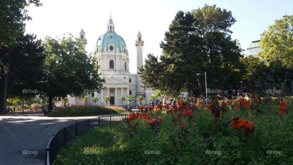 Karls church in Vienna