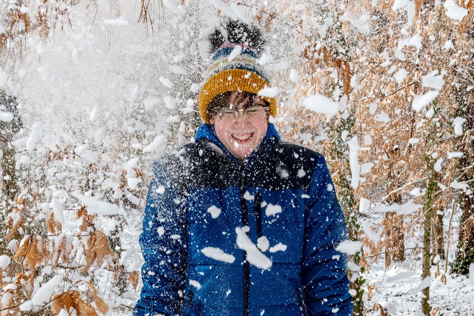 Girl In the Snow