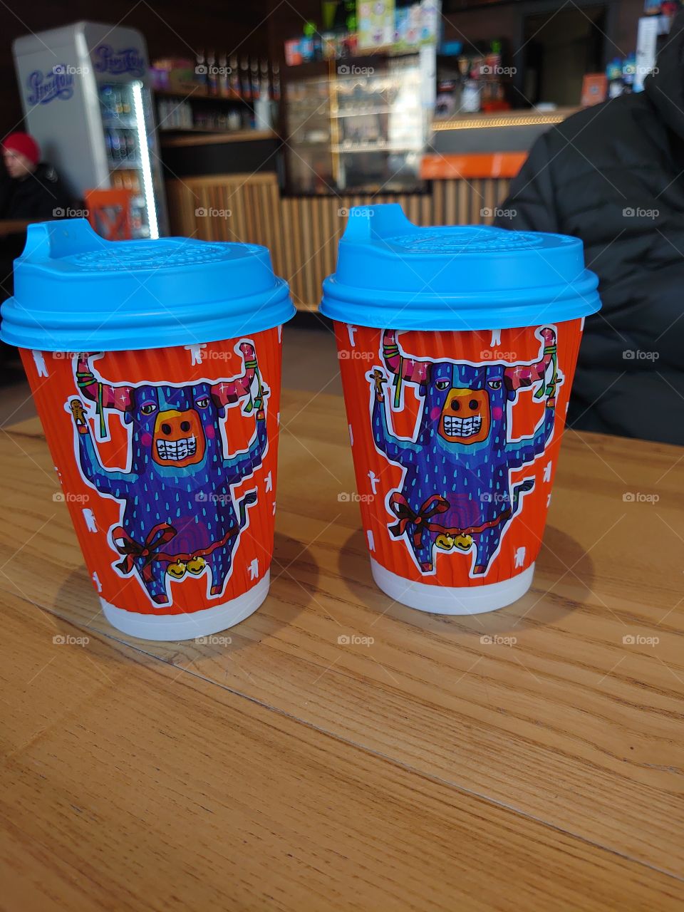 coffee time in the cafe