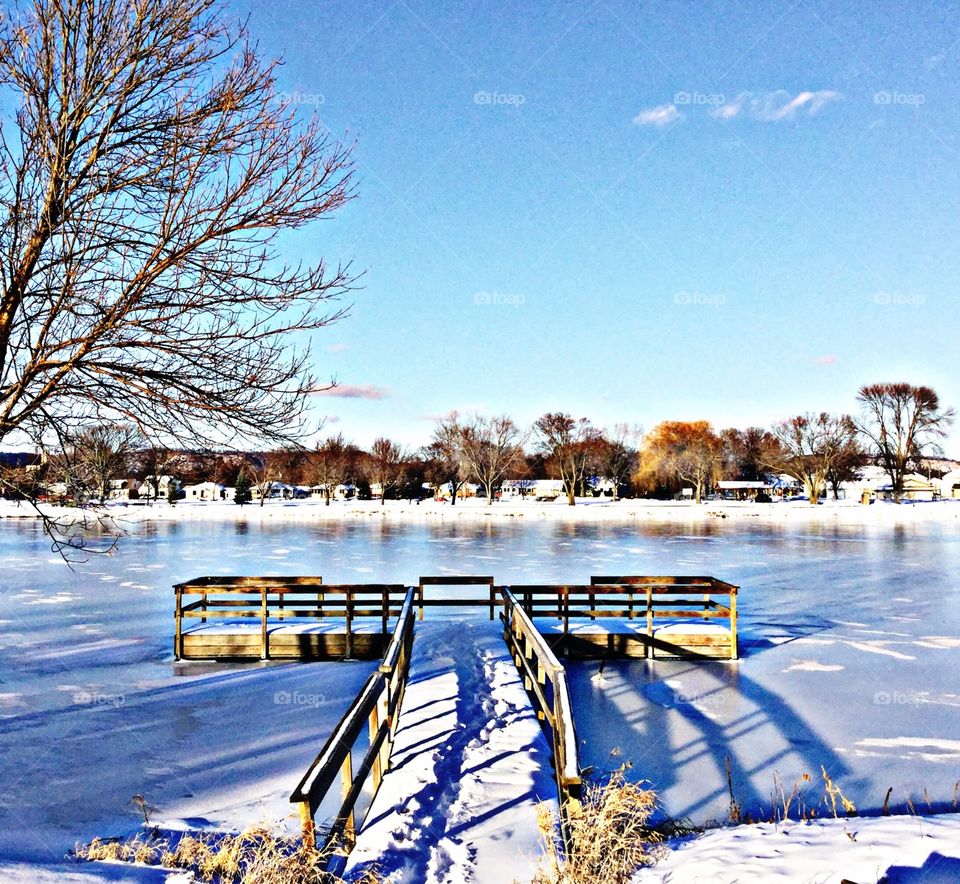 Pier on Lake Wynona !