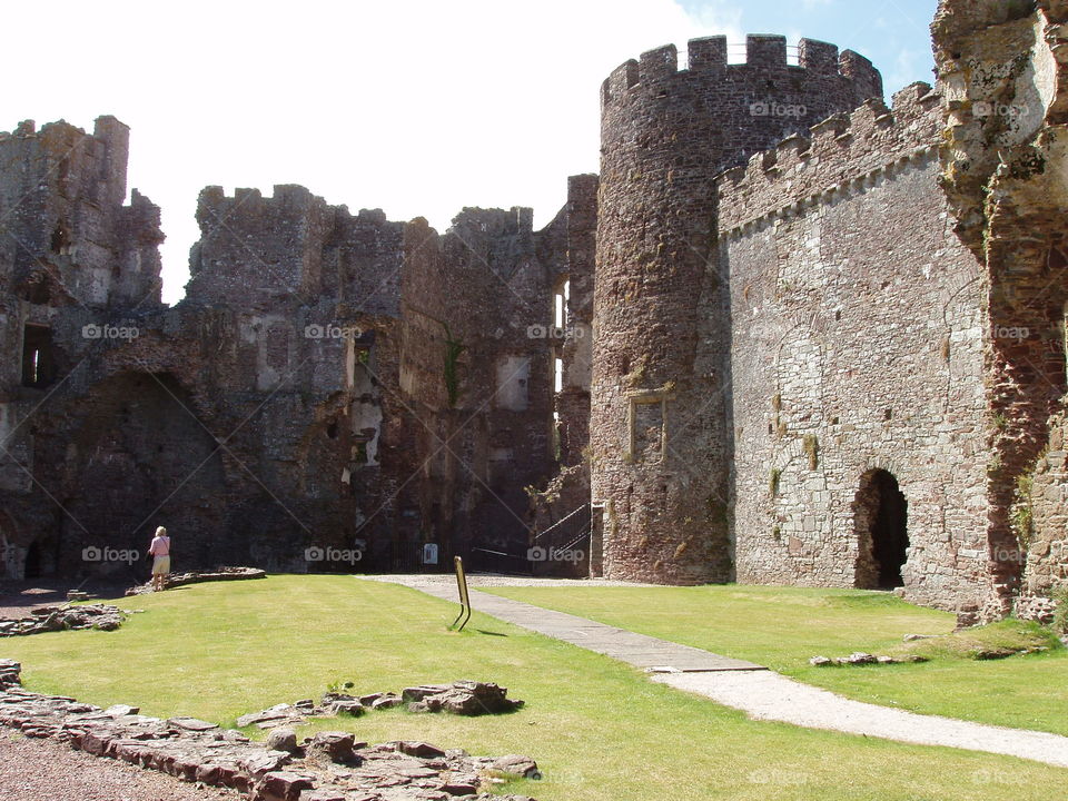 Laugharne castle