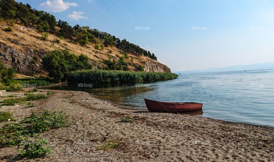 The lonely boat