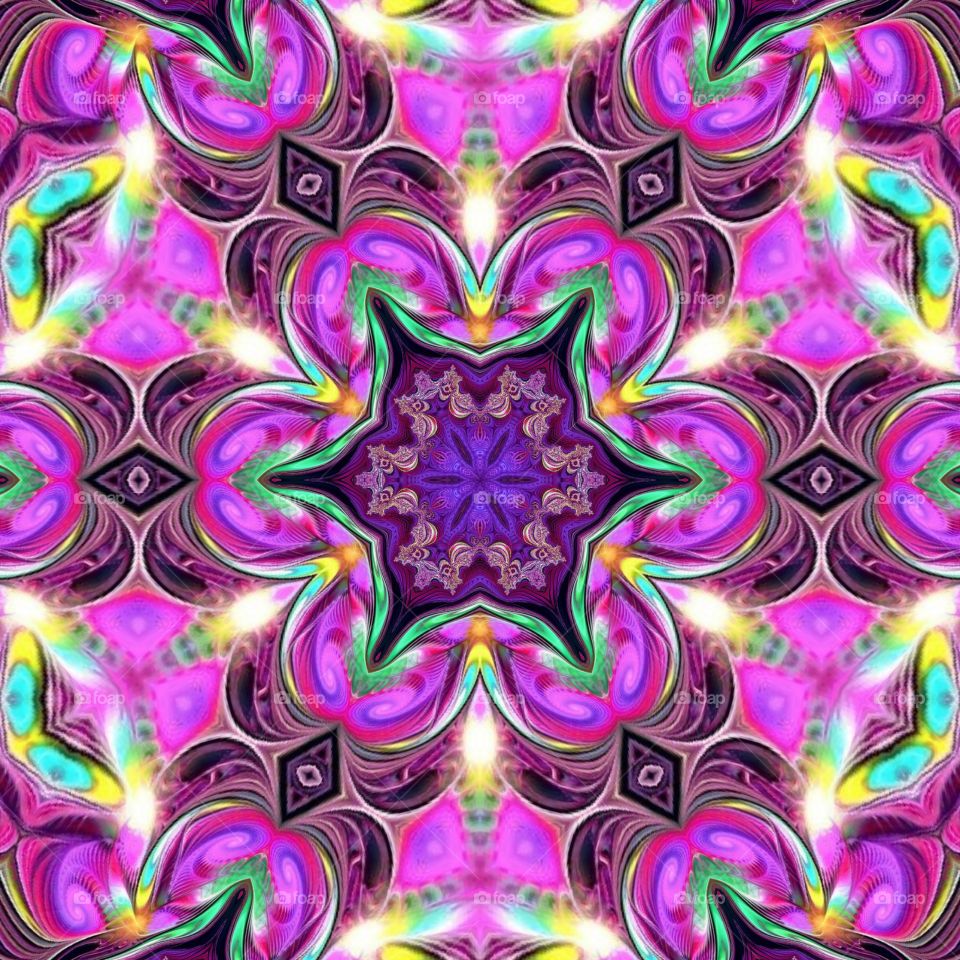 digital art kaleidoscope