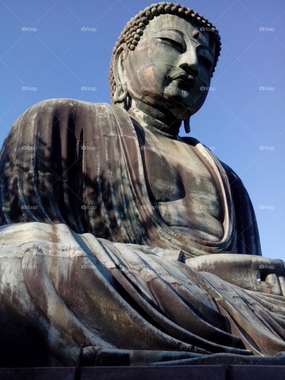Buddha. A Buddha statue located in Japan.