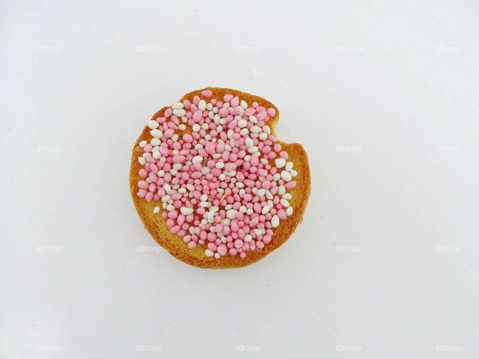 Dutch rusk with aniseed balls