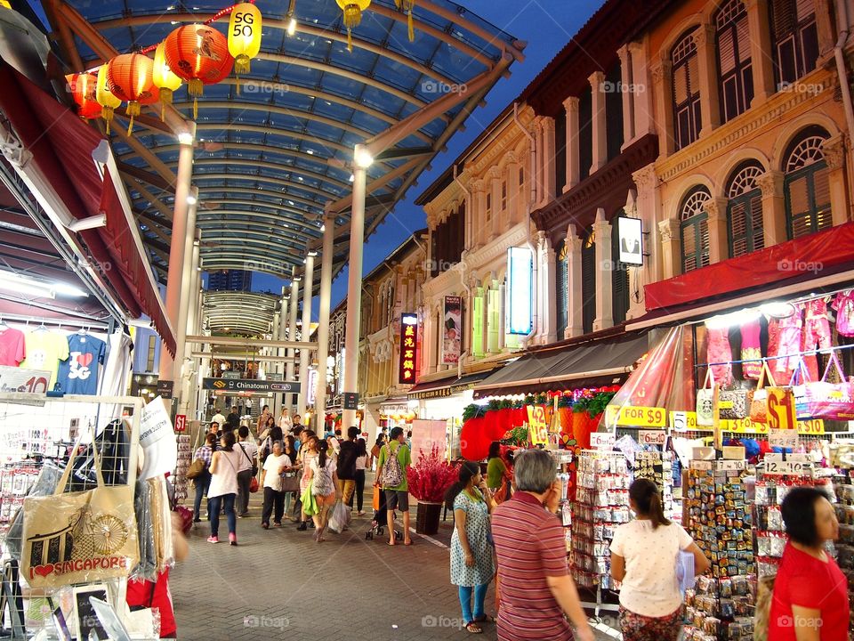 chinatown in singapore