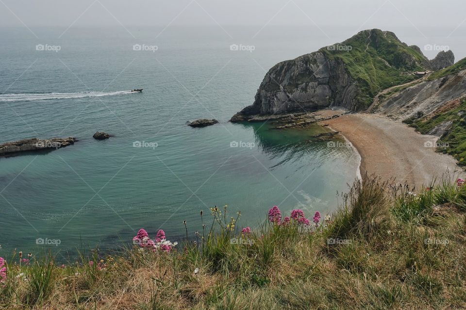 Durdle Door beach in UK