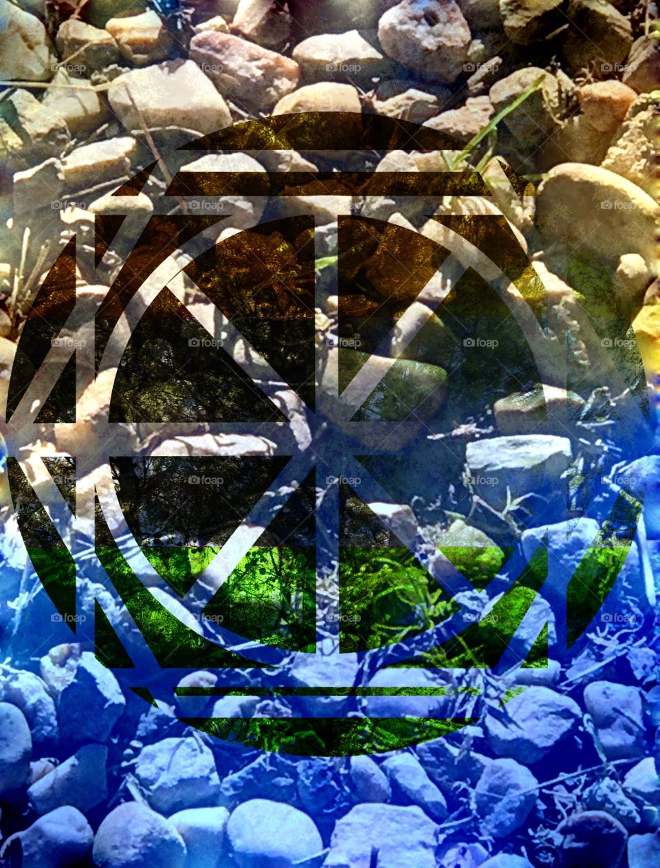 Geometry imprinted on Stones 