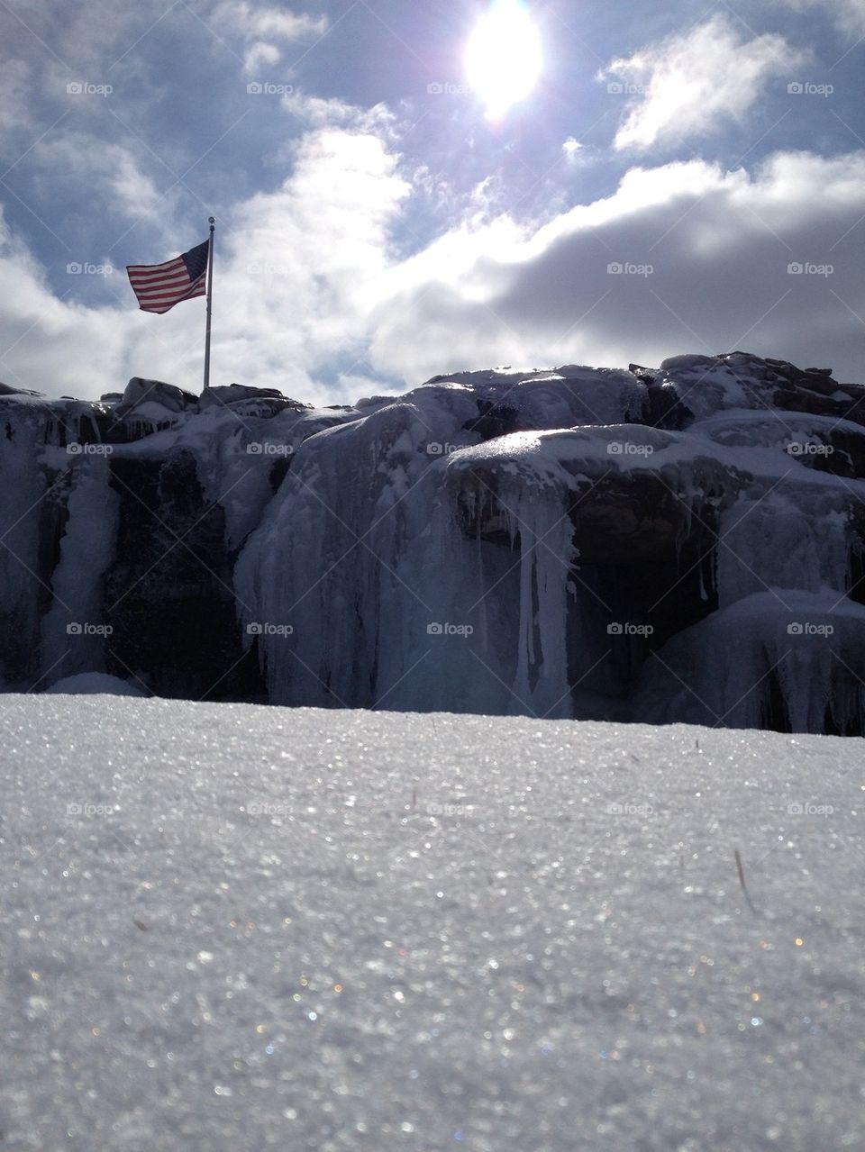 Frozen Water Fountain 
