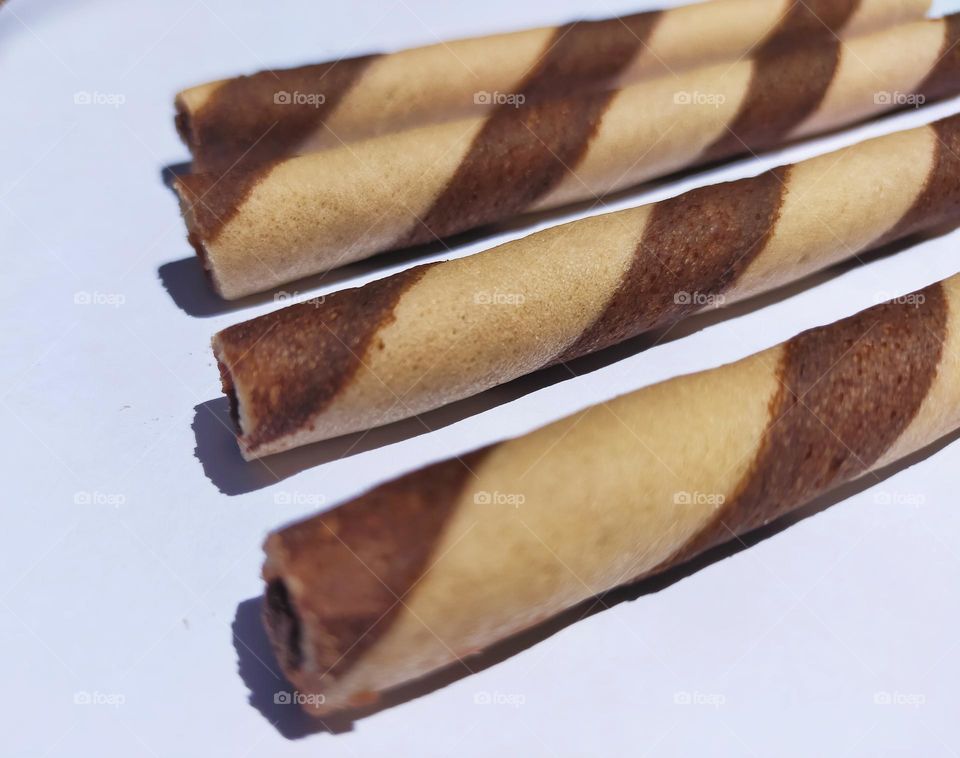 Choco rolls in stick