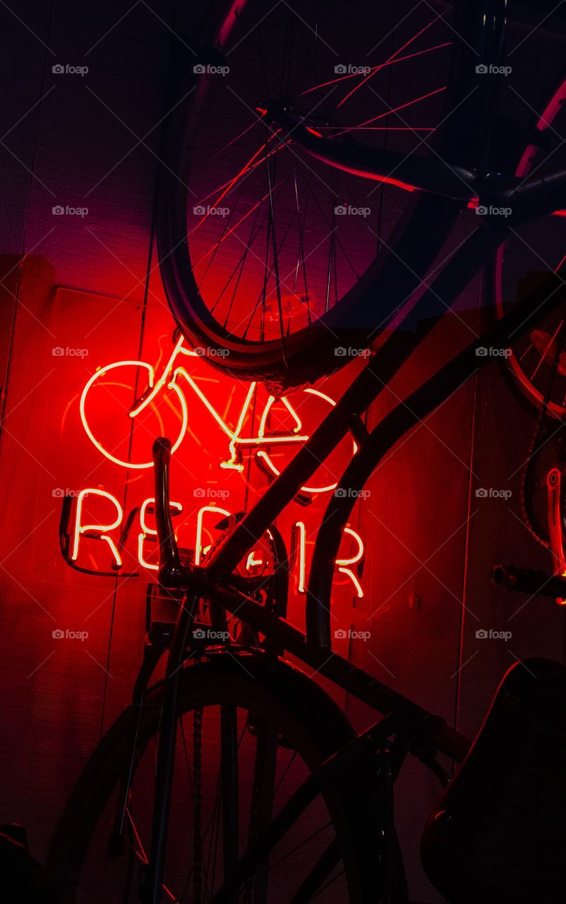 Bike repair, when the fixing needs to get done. 