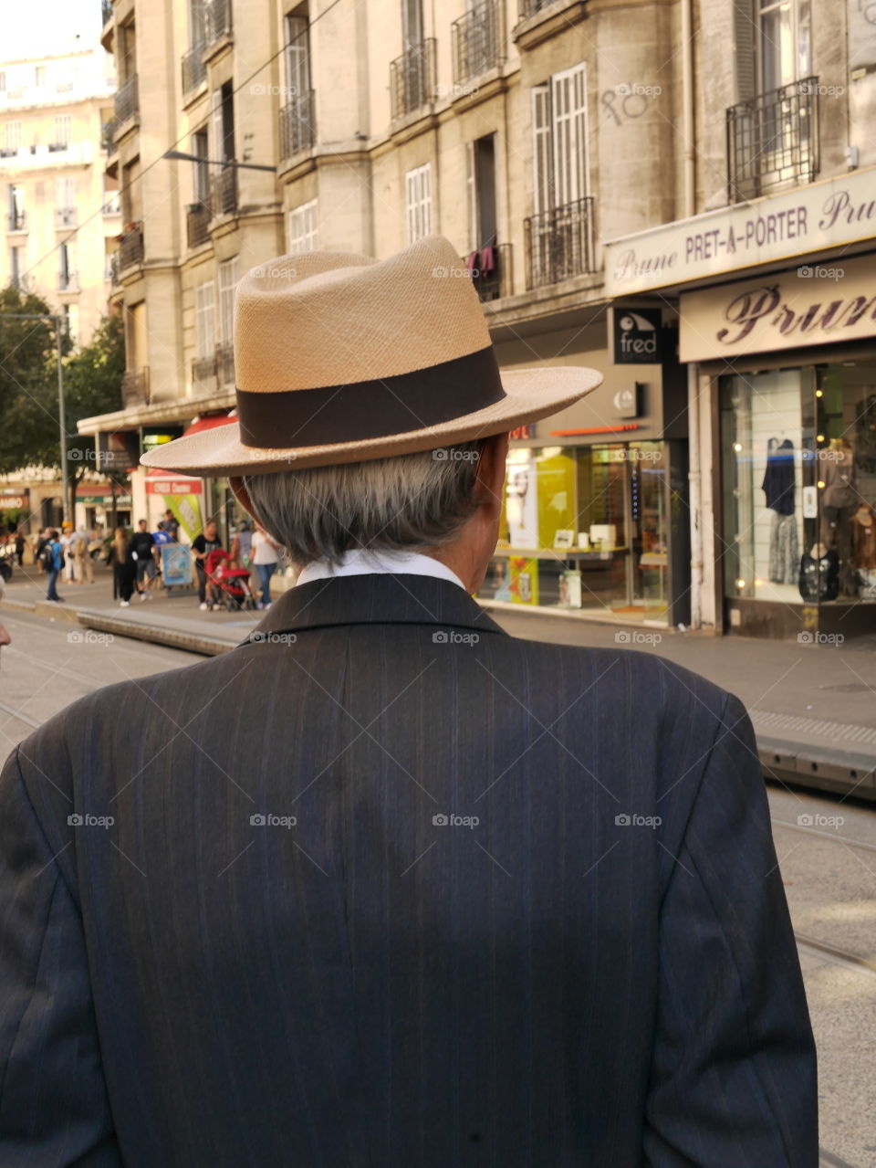 Man with a hat