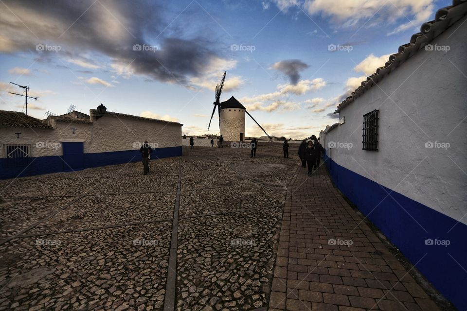 Campos de Criptana 
molinos de viento
 Criptana Fields
 windmills