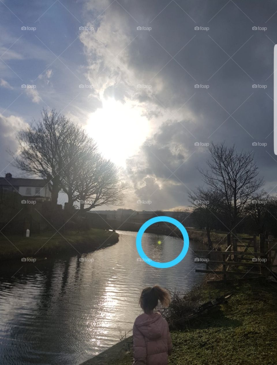 Strange Light In Canal