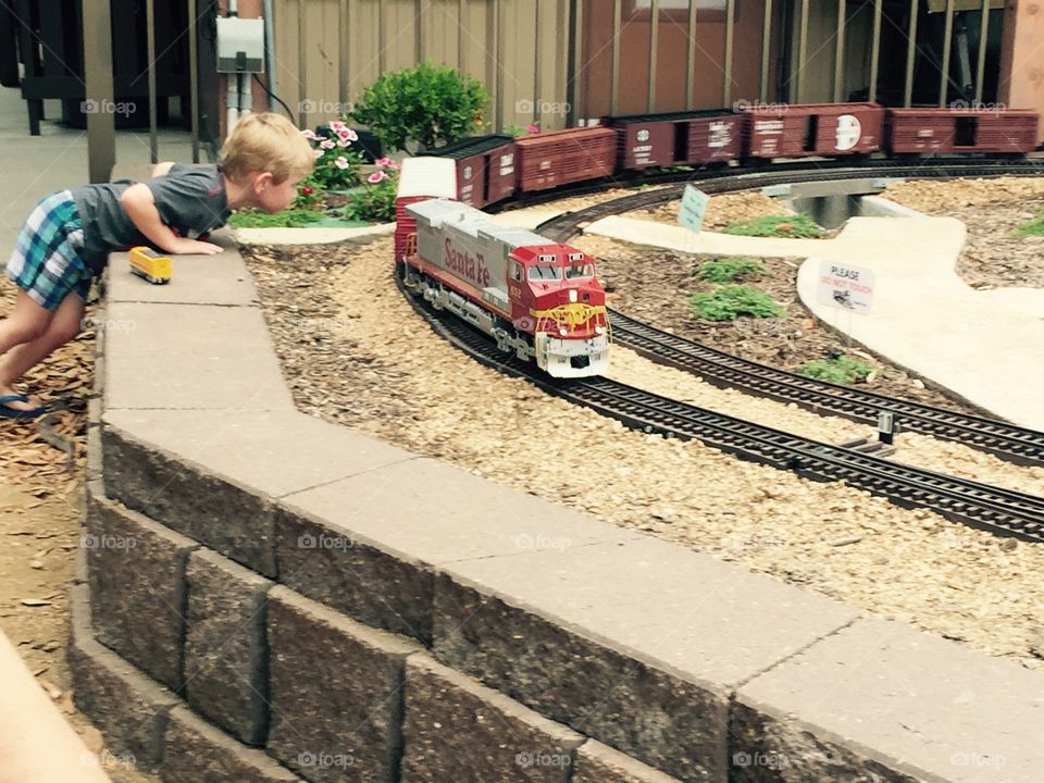 My nephew loves trains and was absolutely fascinated by the model trains at the museum 