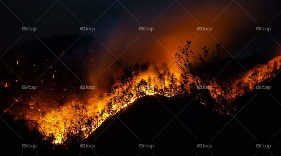 Flame, Smoke, Calamity, Eruption, Volcano