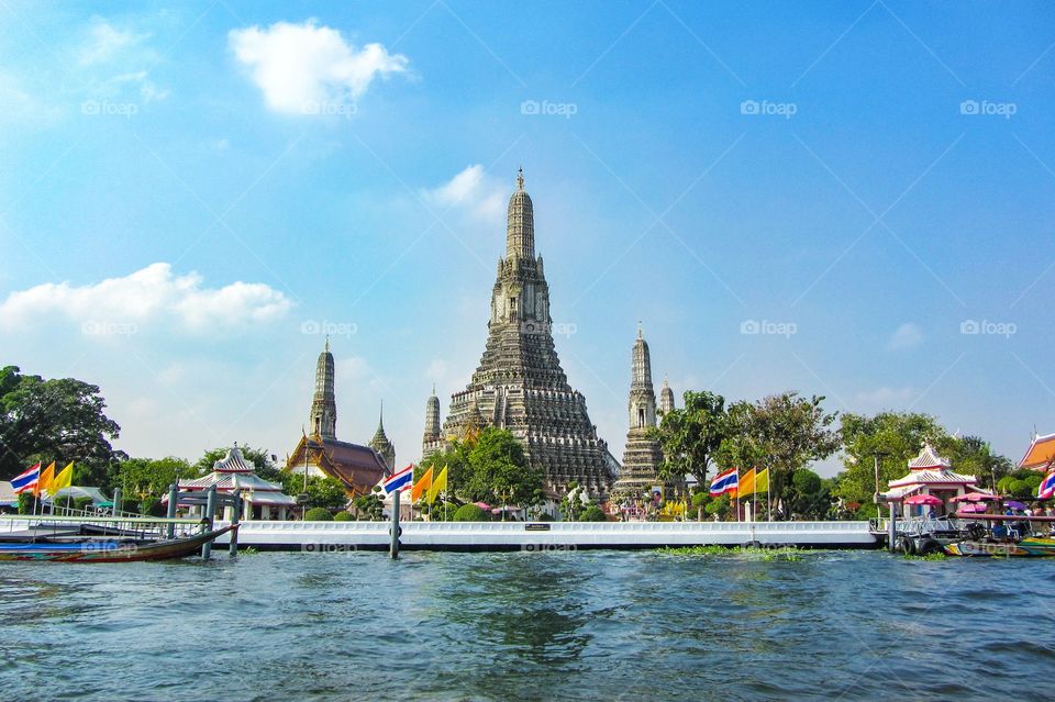 Temple of Wat Arun in Bangkok Thailand