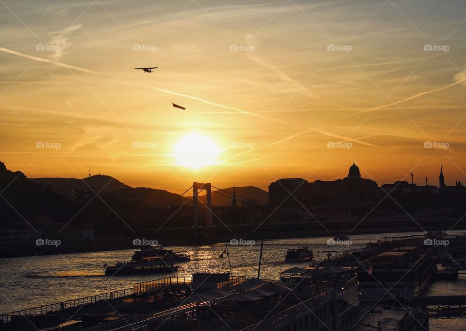 Sunsets in Budapest