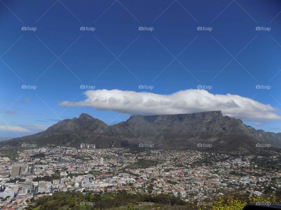 Table Mountain in S.A.