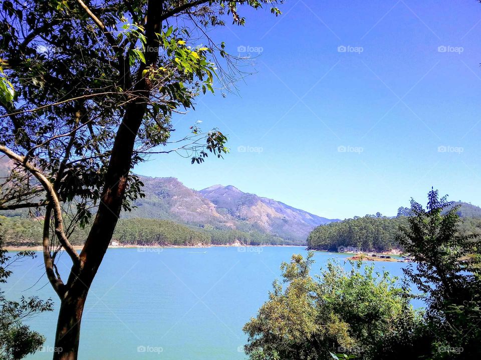 River at hill station