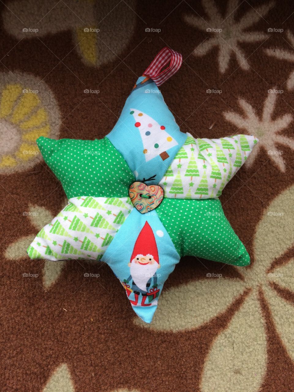 My partner's homemade Christmas decoration - her skills have come on so much and this has to be my favourite so far 