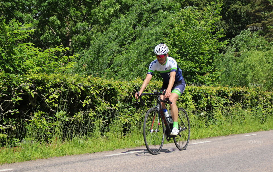 Biker, cyclist