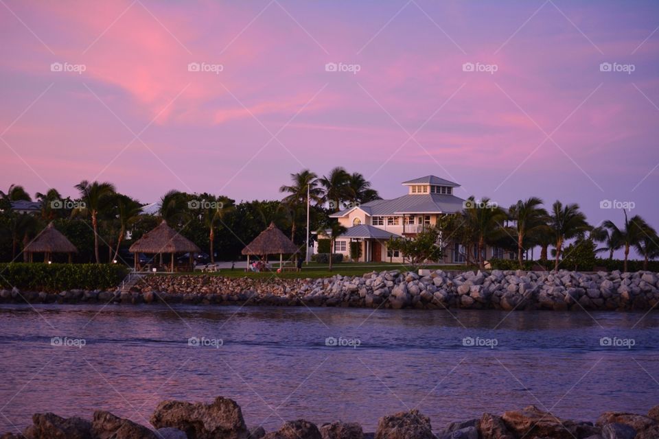 Sunset on Jupiter Pier