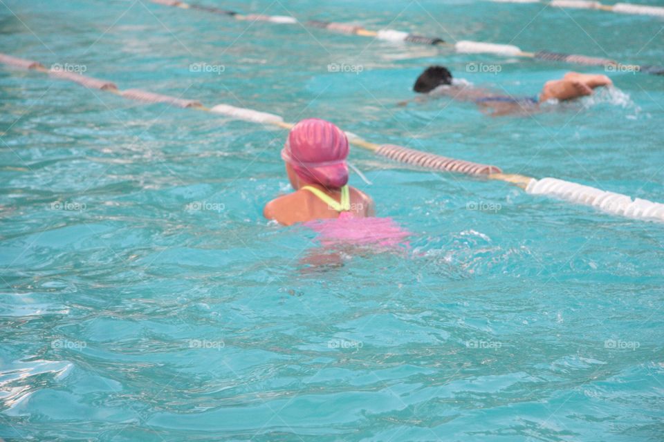 Little swimmer