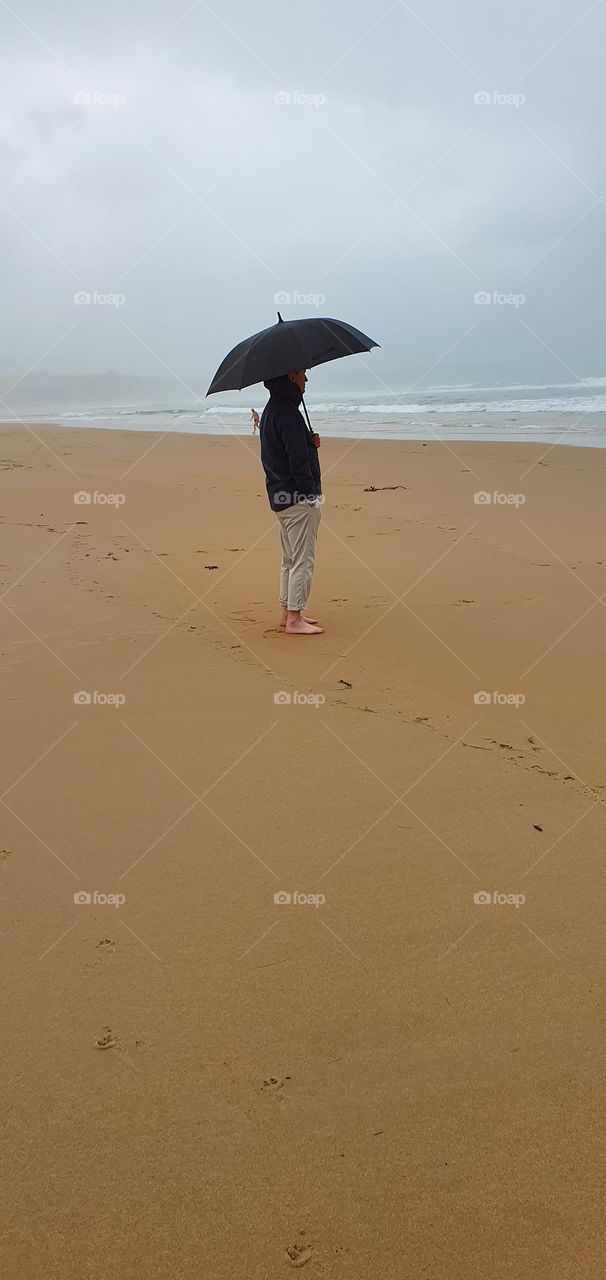 Cantábrico con lluvia