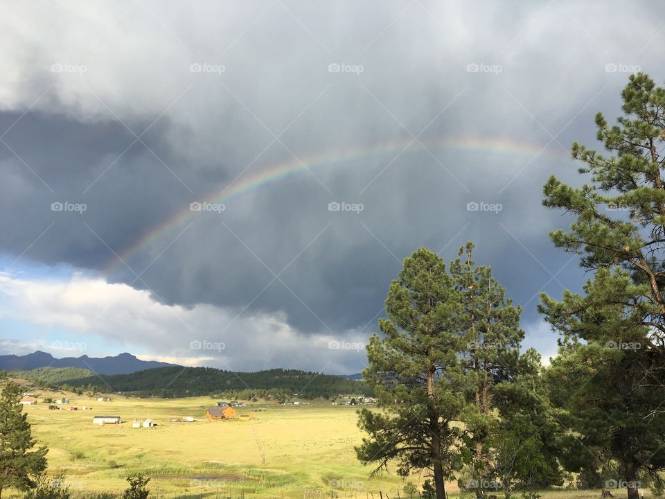 Valley rainbow
