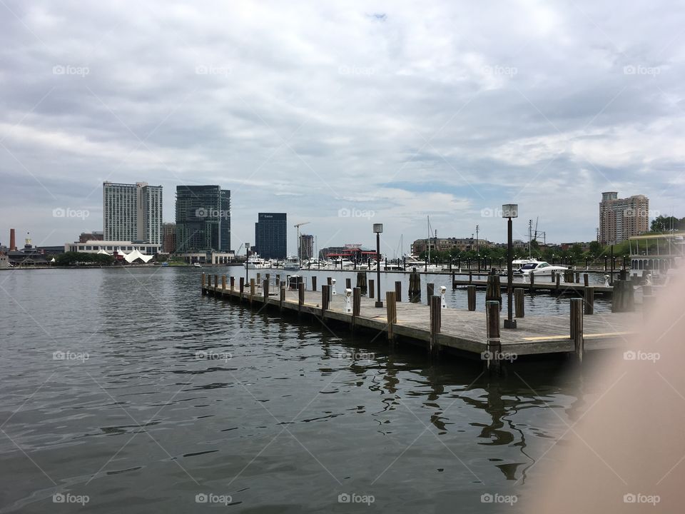 Water in the Inner Harbor 