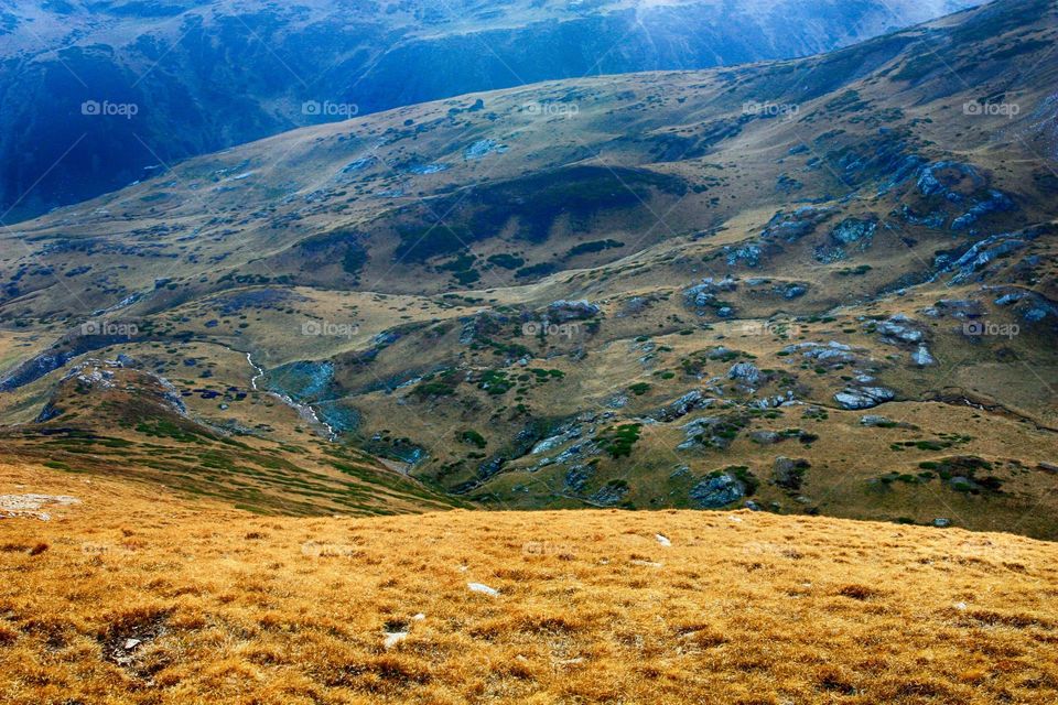 Sharr mountains on the border between Macedonia and Kosovo