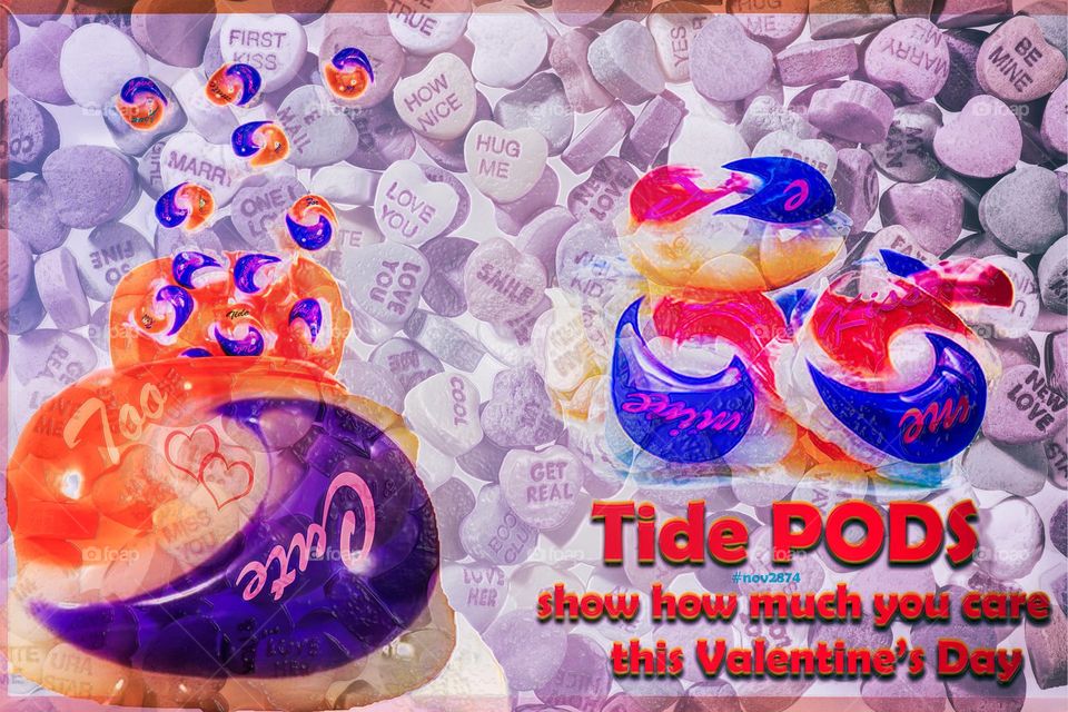 Tide Pods Valentine's day gift