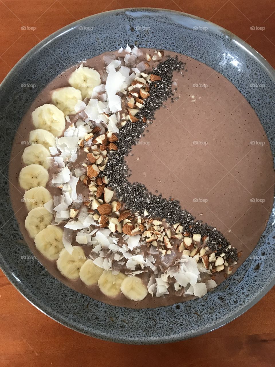 Choc banana smoothie 