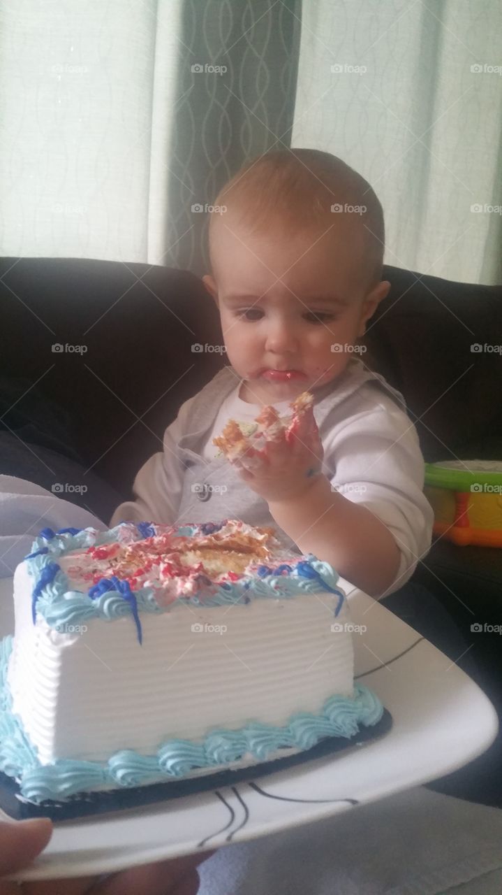 Child, Cake, Cute, People, Baby