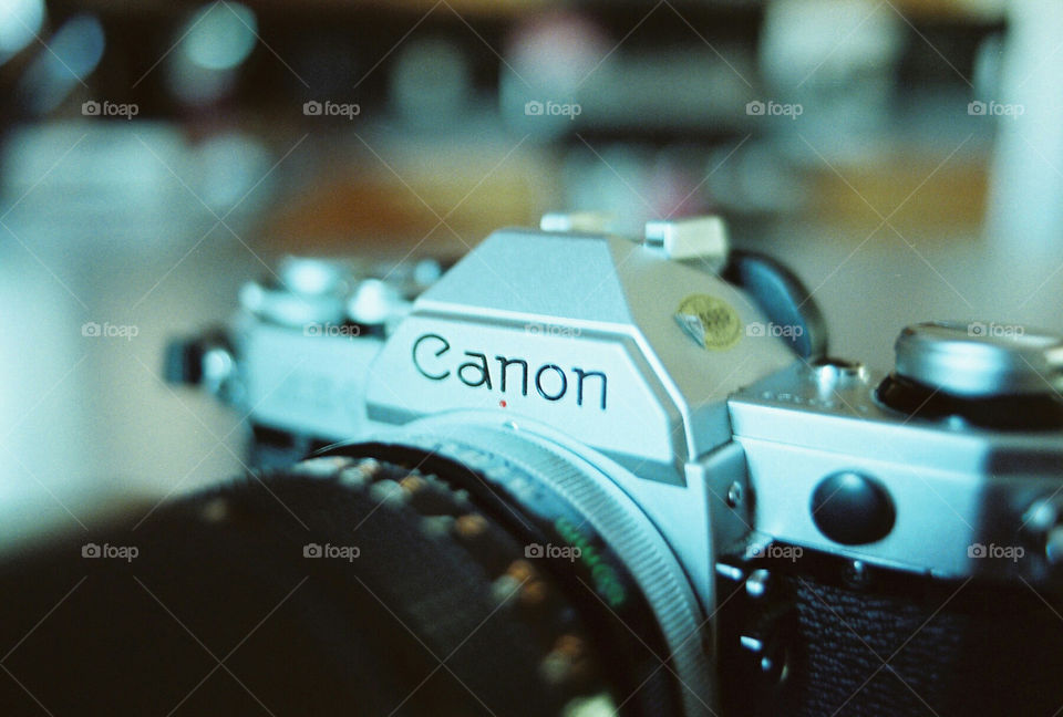 Canon camera retro analog