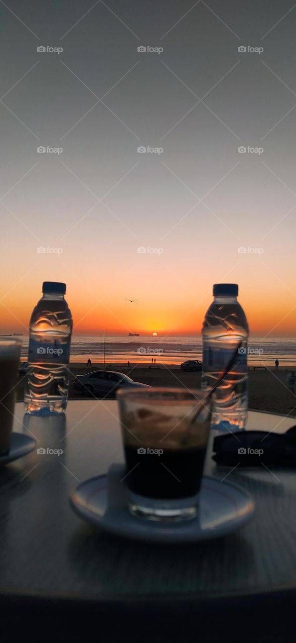 what a beautiful view of sunset