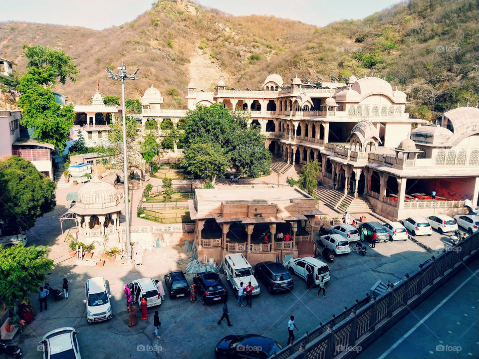 Indian temple Jaipur Rajasthan