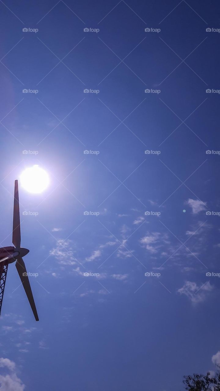 Part of a wind turbine