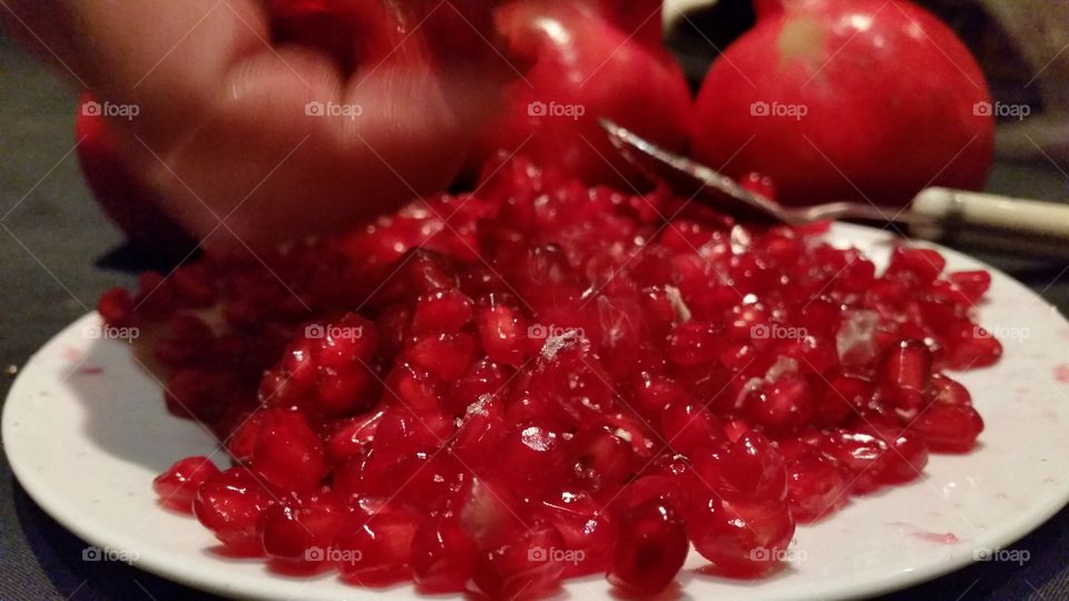 Fruit, Food, Sweet, Pomegranate, Berry