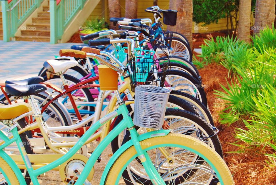 Colorful Bicycles 
