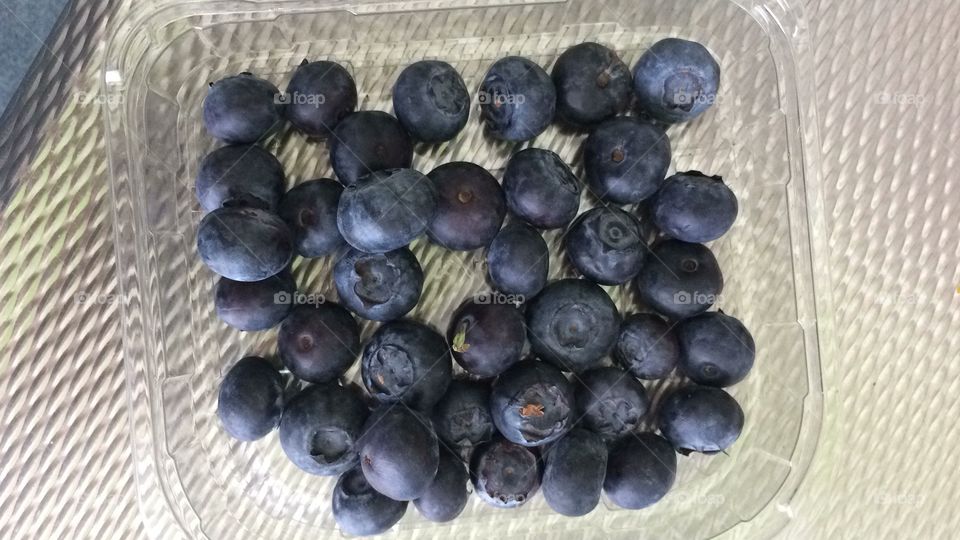 Blueberries beautiful purple fruit 