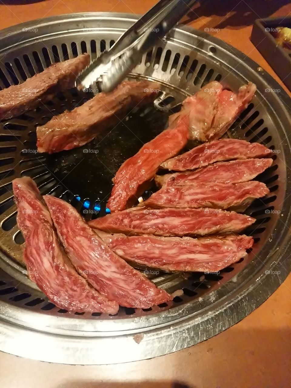 Yakiniku 
BBQ meat.