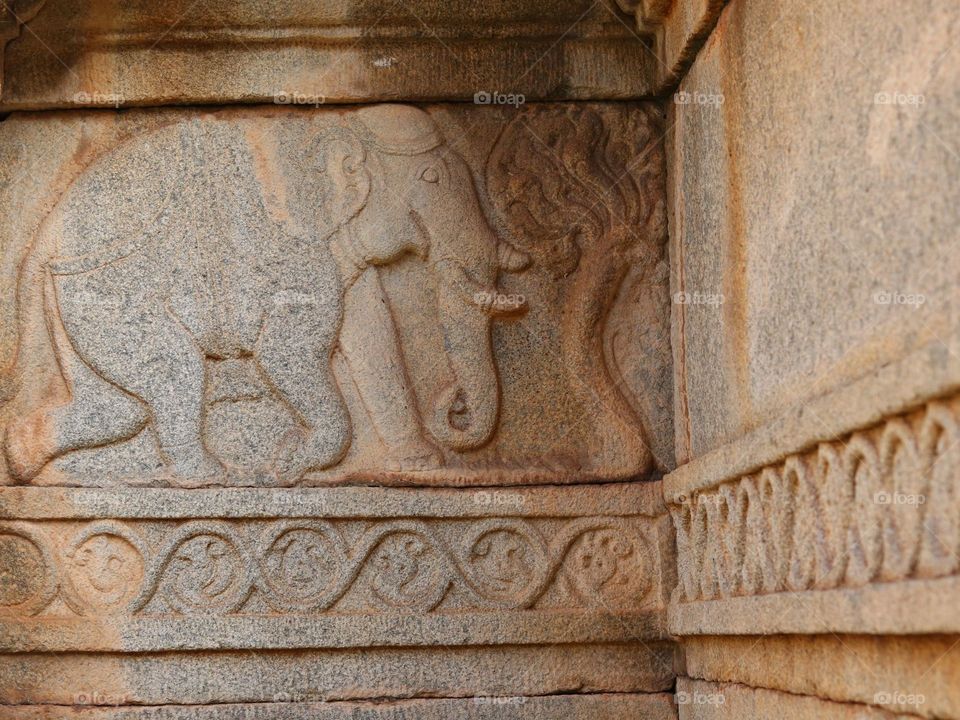 elephant carvings