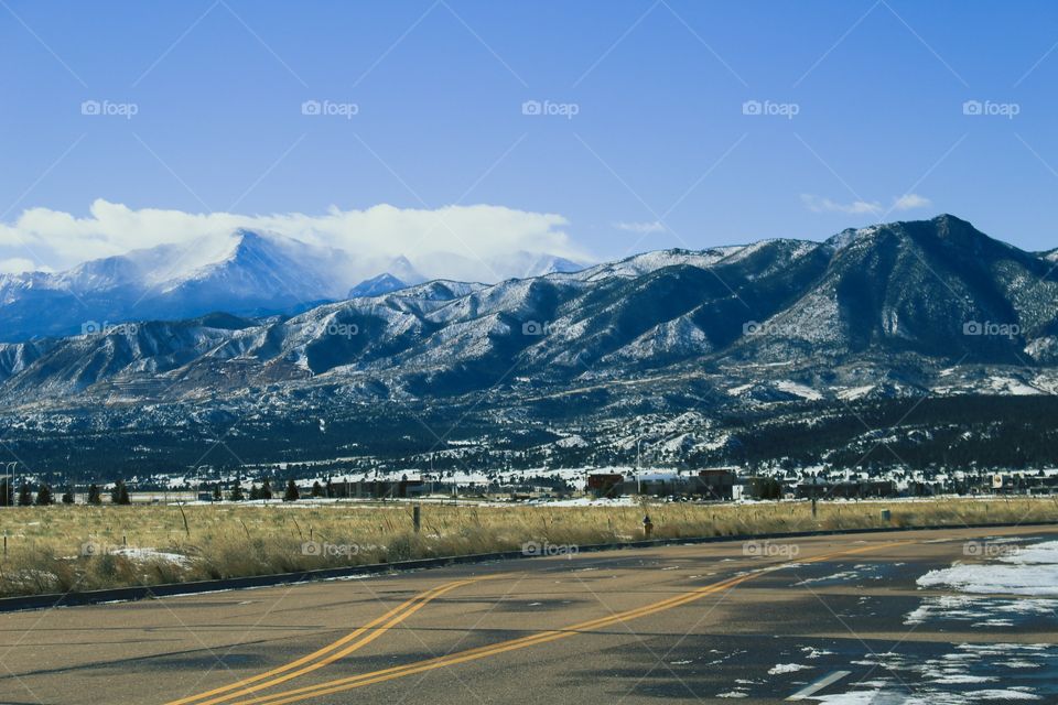 Colorado springs winter 2016