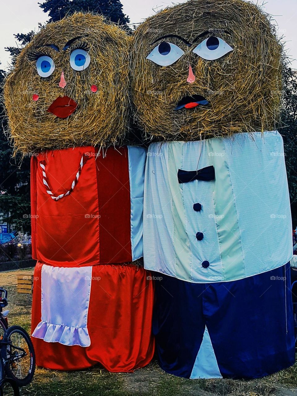 bales of straw